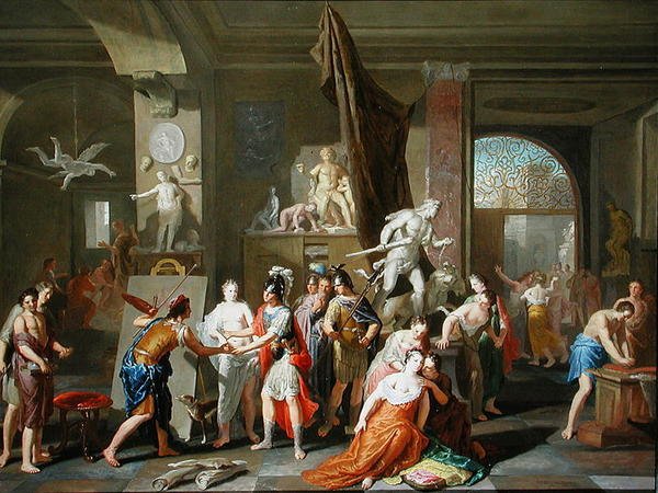 Apelles, Campaspe
