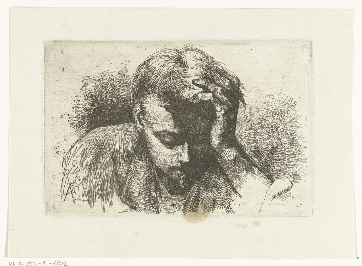 kendi kendine portre by Gerard Jan Bos