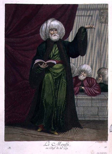 Müftü veya Kanun Üstadı by Gerard Jean Baptiste Scotin