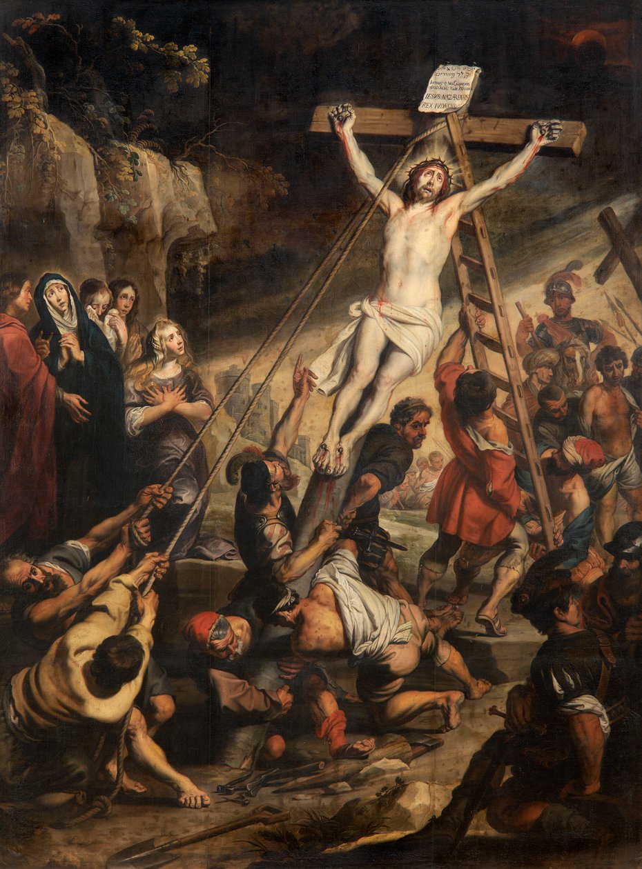 Haçın Yükselişi (tuval üzerine yağlı boya) by Gerard Seghers