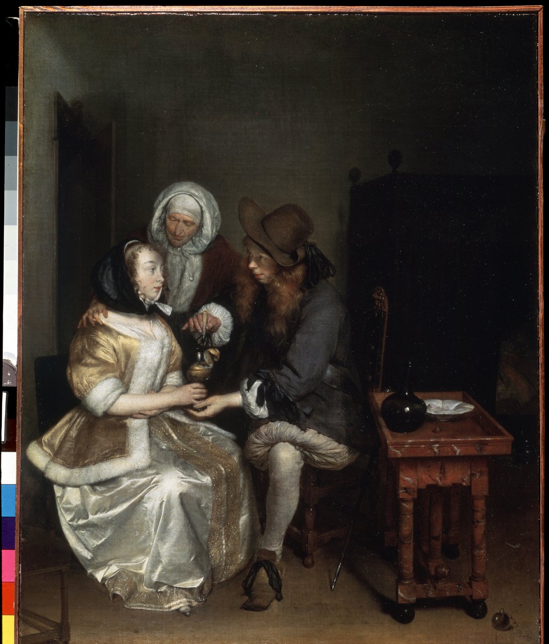 Bir bardak limonata (Bir bardak limonata). Gerard Ter Borch