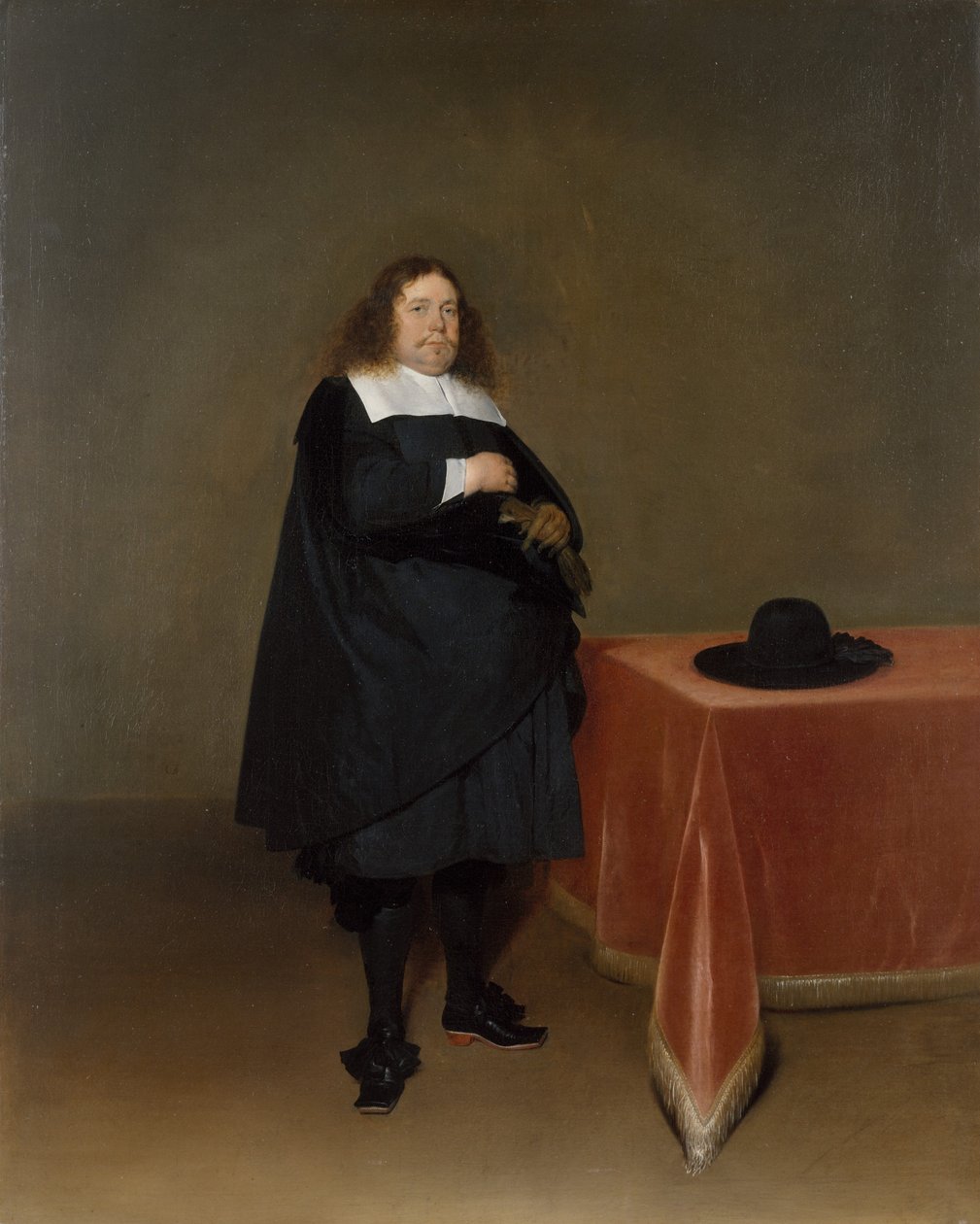 Belediye Başkanı Jan van Düren 1613-1687, yaklaşık 1666-67. by Gerard Terborch II