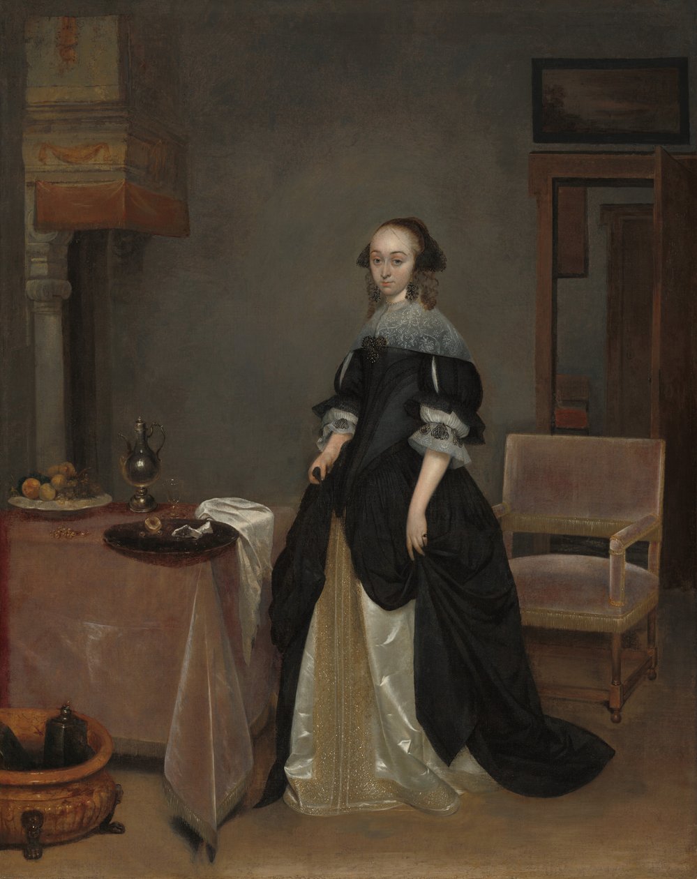 Suchtelenli Meryem, c. 1666. by Gerard Terborch II