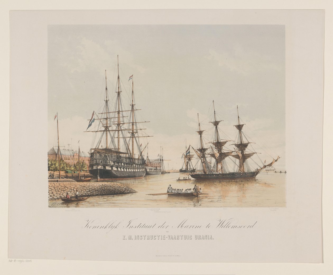 Corvette Z.M. Urania ve Z.M. Kortenaert hattının gemisi Willemsoord
