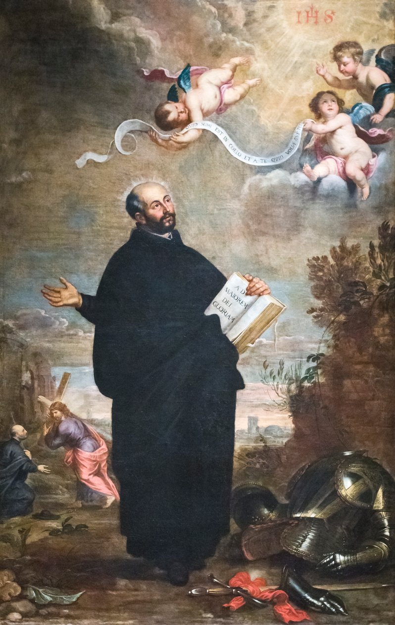 Loyola Aziz Ignatius by Gerard & Wildens Jan (1586 1653) Seghers