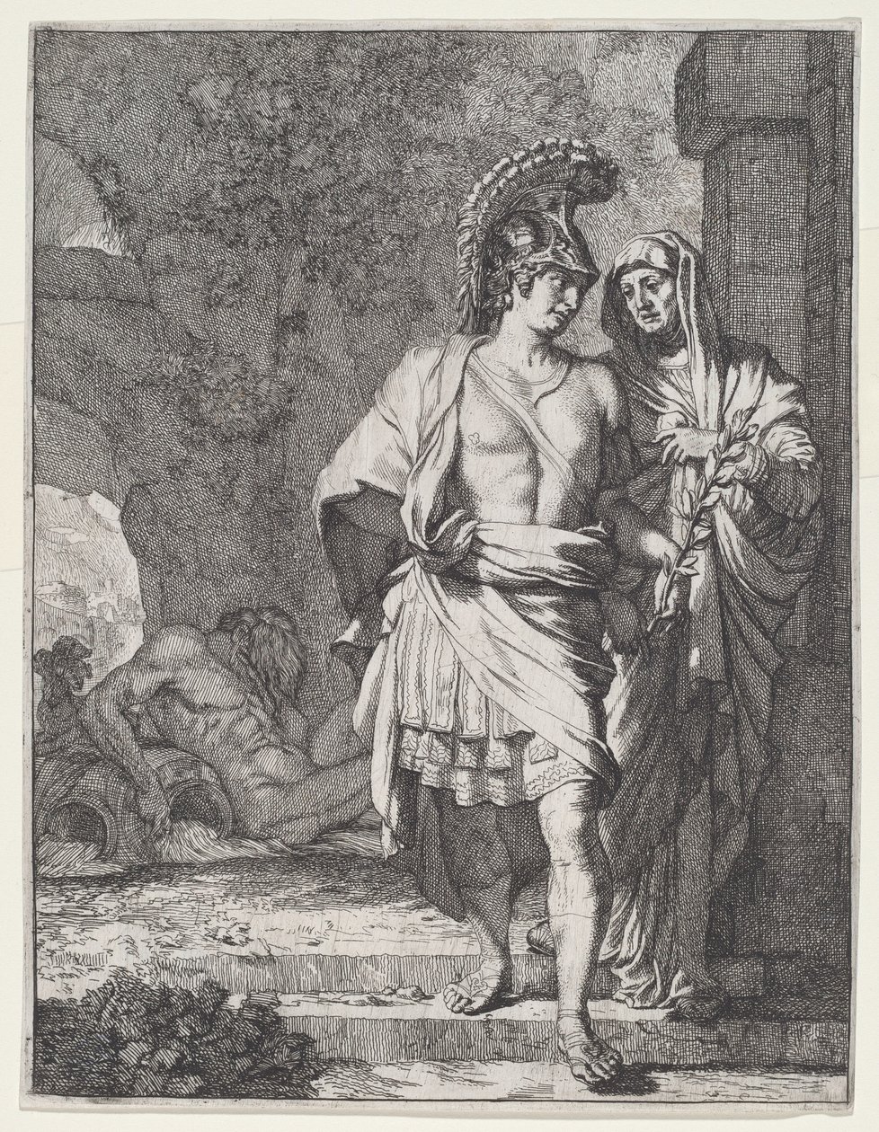 Aeneas ve Sibyl by Gerard de Lairesse