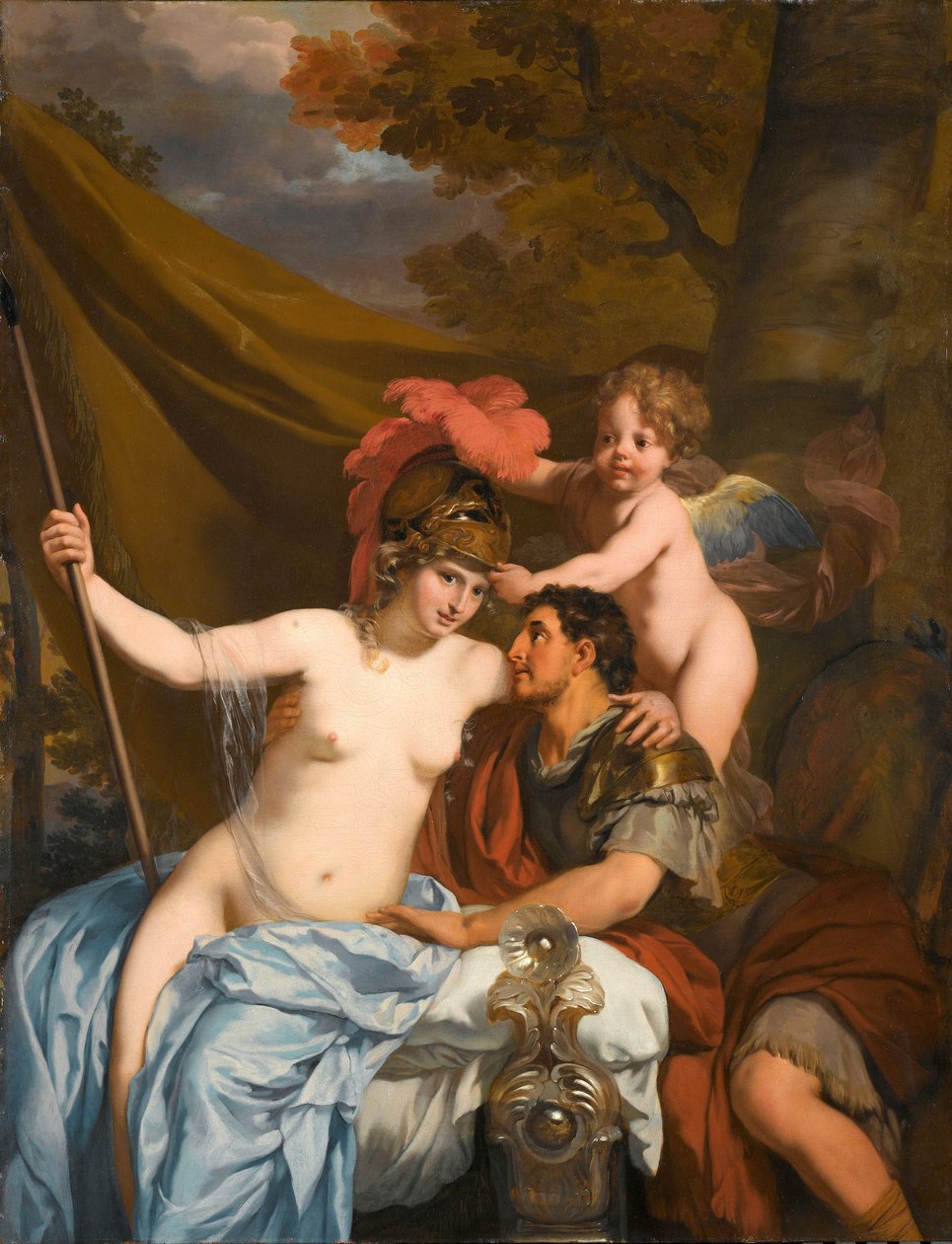 Odysseus ve Kalipso by Gerard de Lairesse