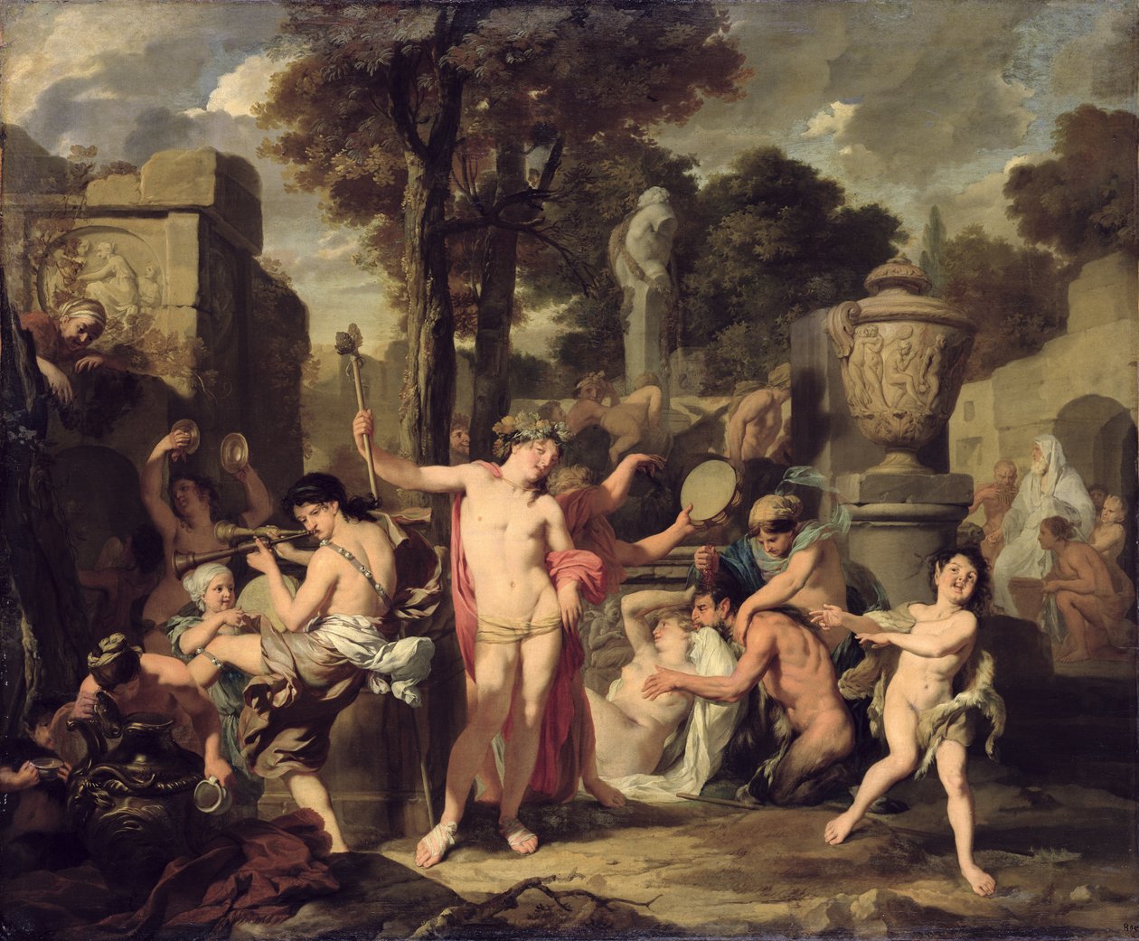 Bacchus Bayramı, 1680 by Gerard de Lairesse