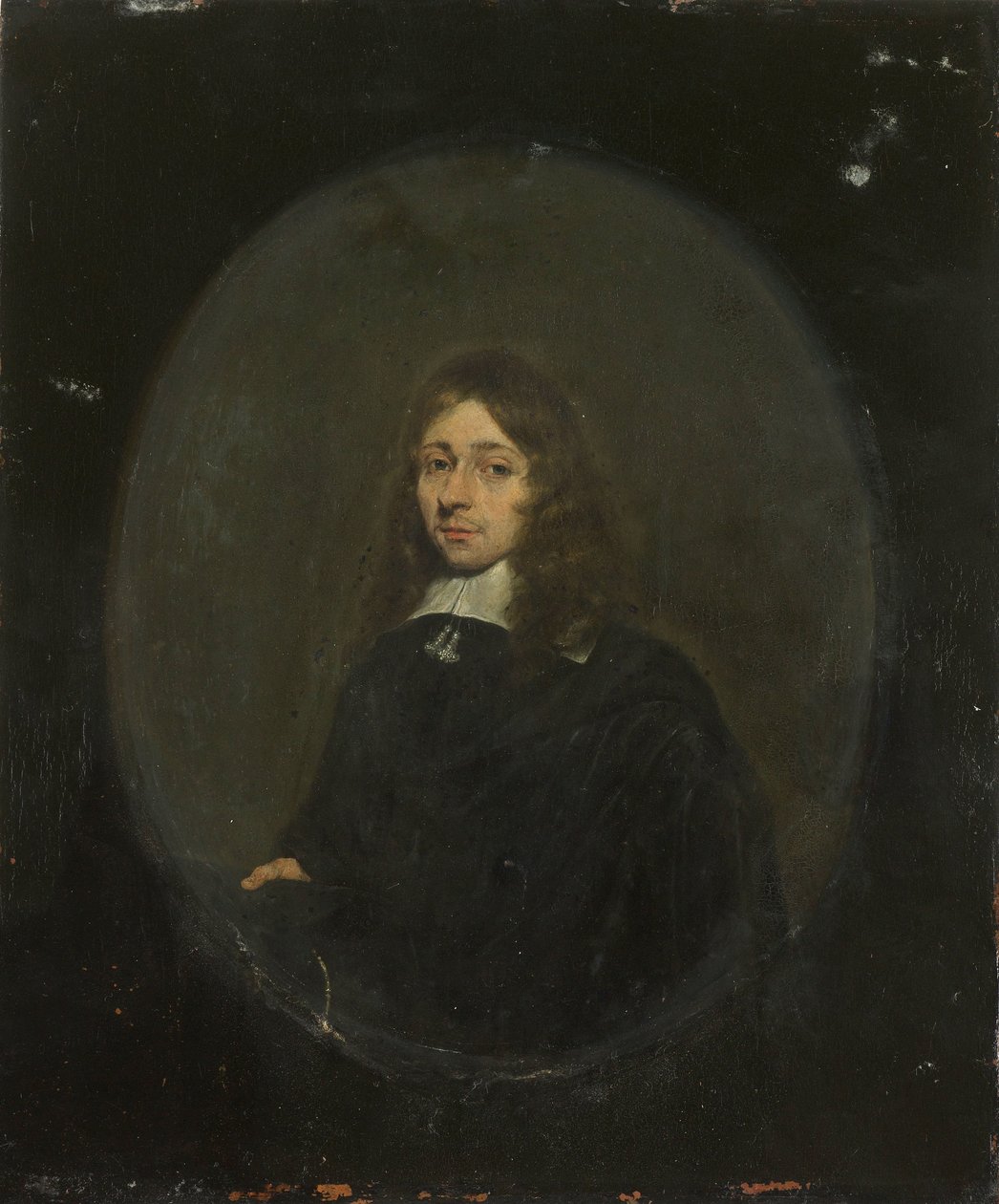 Bir Adamın Portresi by Gerard ter Borch (II)