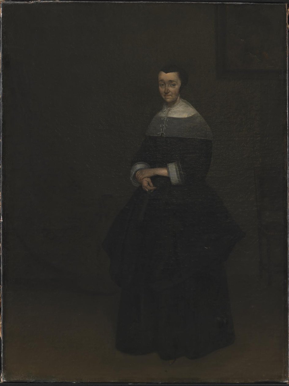 Bir Bayan Portresi by Gerard ter Borch