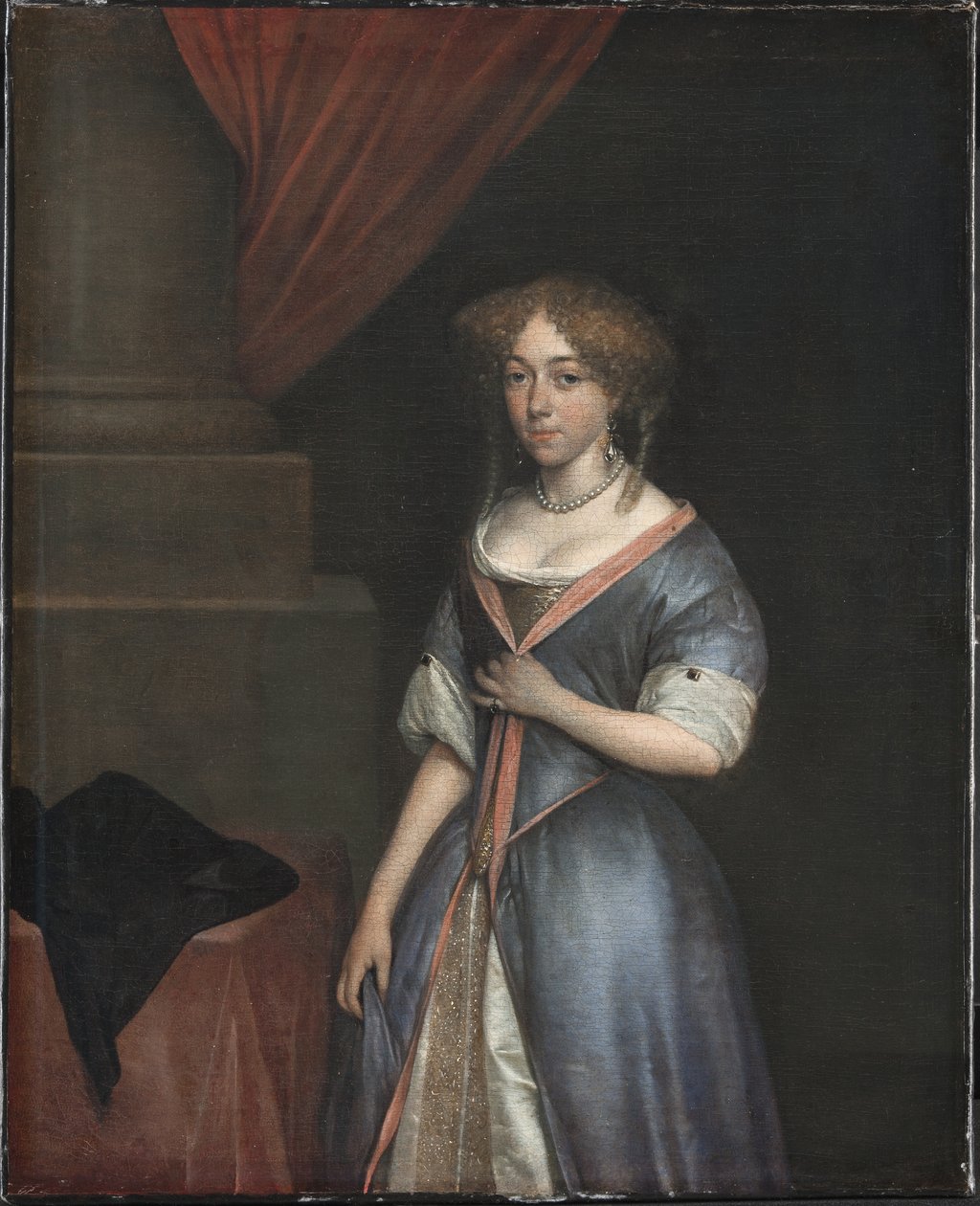 Bir Bayan Portresi by Gerard ter Borch