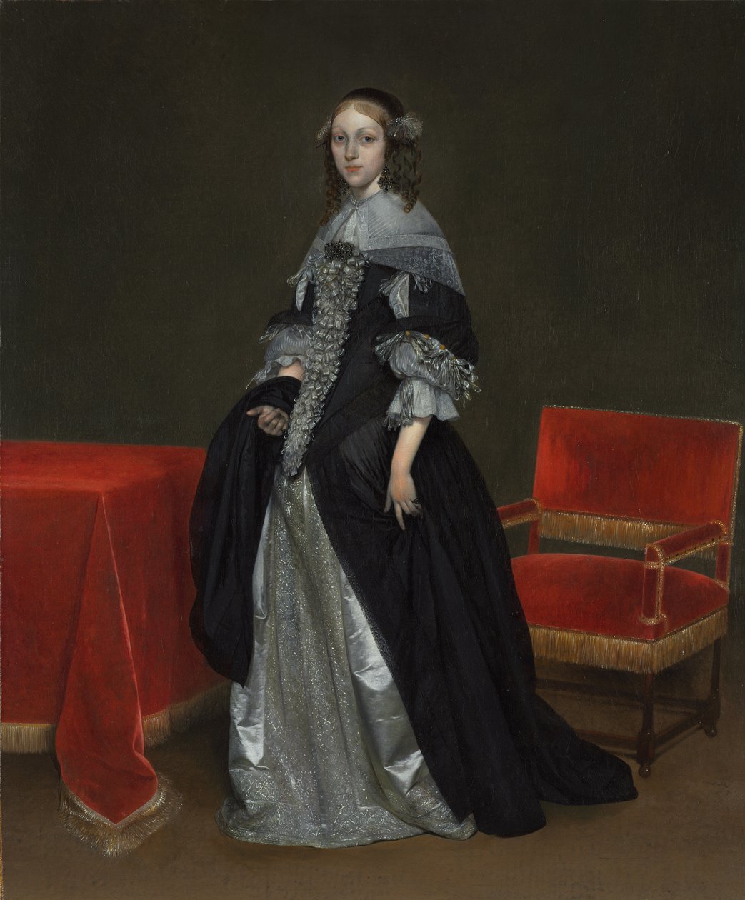 Kadın Portresi, c. 1665. by Gerard ter Borch