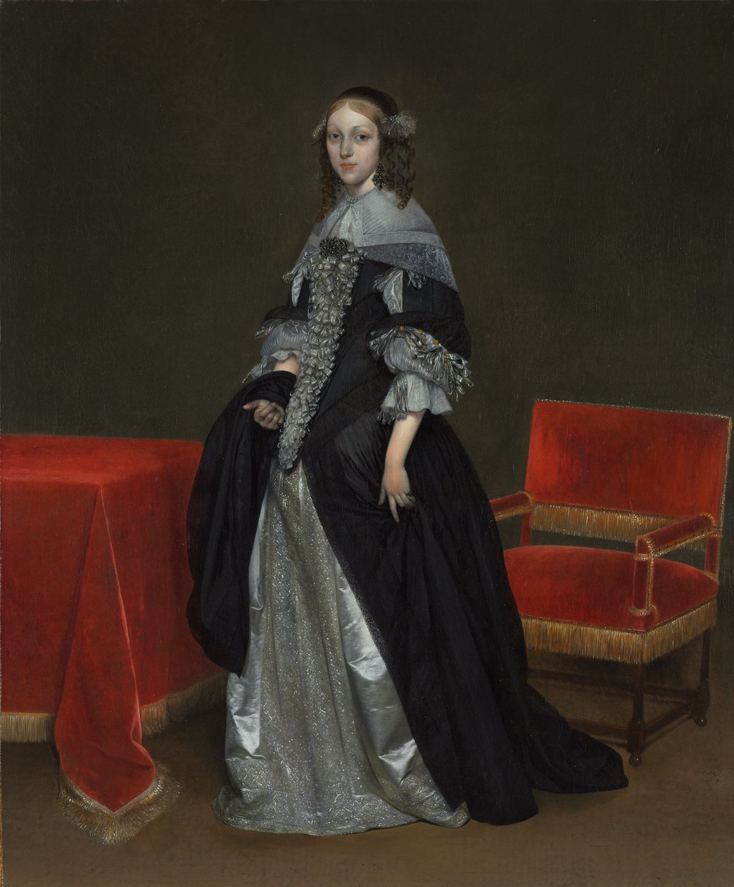 Bir Kadının Portresi, c.1665 by Gerard ter Borch