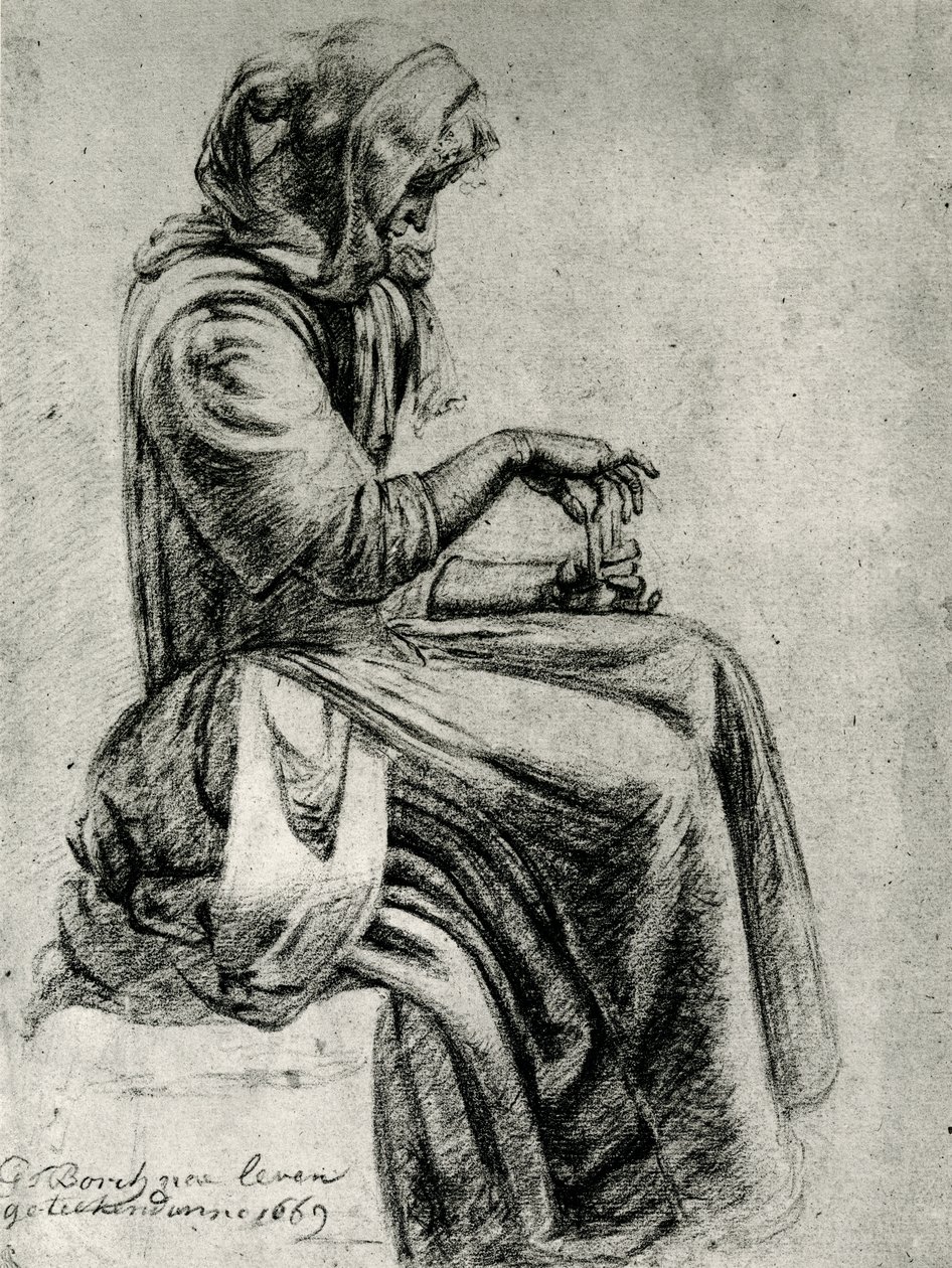Falcı by Gerard ter Borch