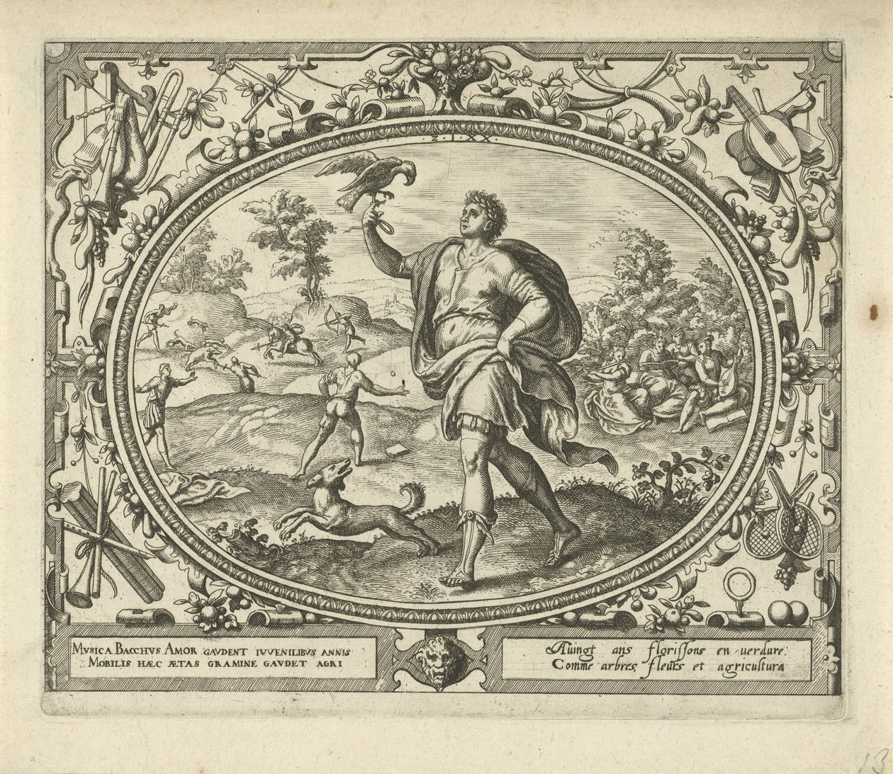 Adam yirmi yaşında İnsanın On Çağı (dizi adı) by Gerard van Groeningen
