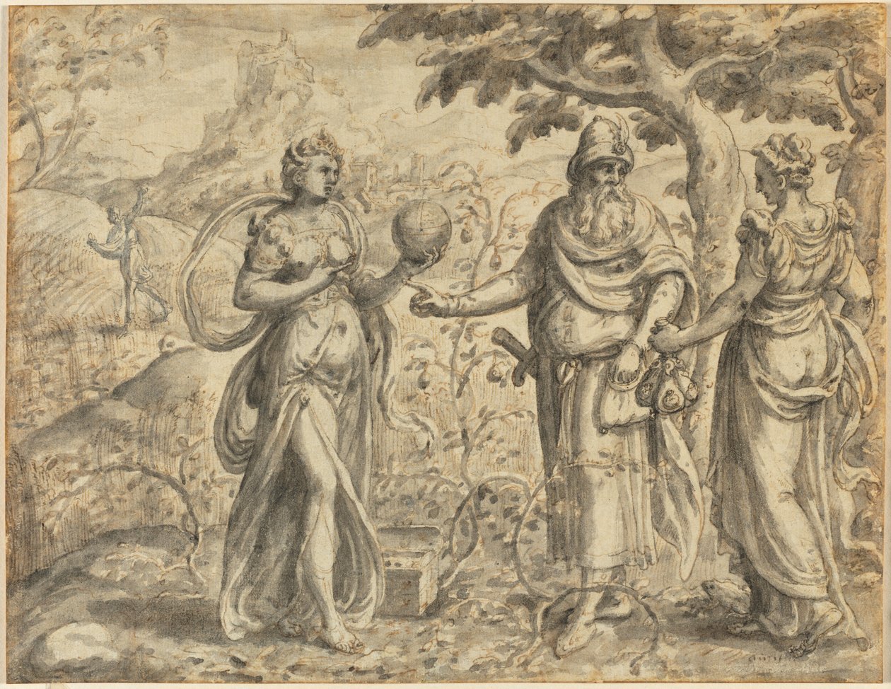 Dikenler Arasından Alınan Tohum, Ekici Meselinden, c. 1573. by Gerard van Groeningen
