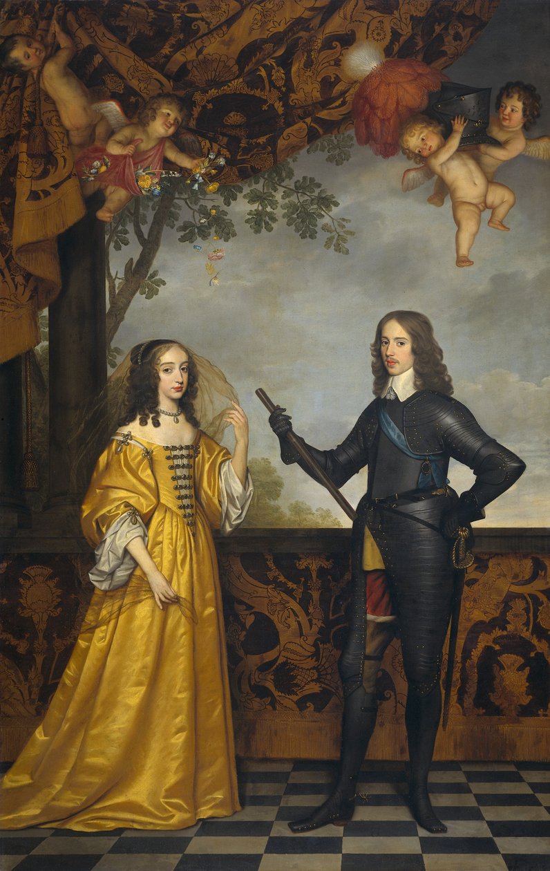 William II (1626-1650), Orange Prensi ve karısı Mary Stuart