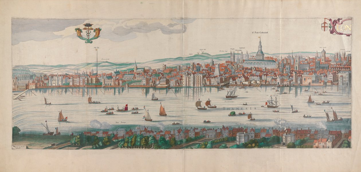Londra, Panoramik Manzara by Gerard van Keulen