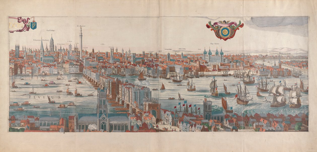 Londra, Panoramik Manzara by Gerard van Keulen