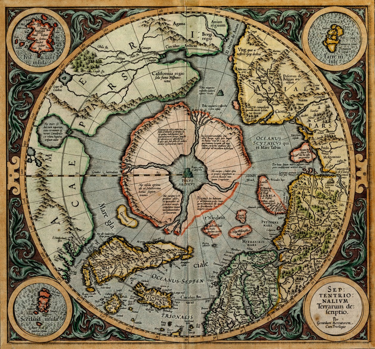  by Gerardus (after) Mercator