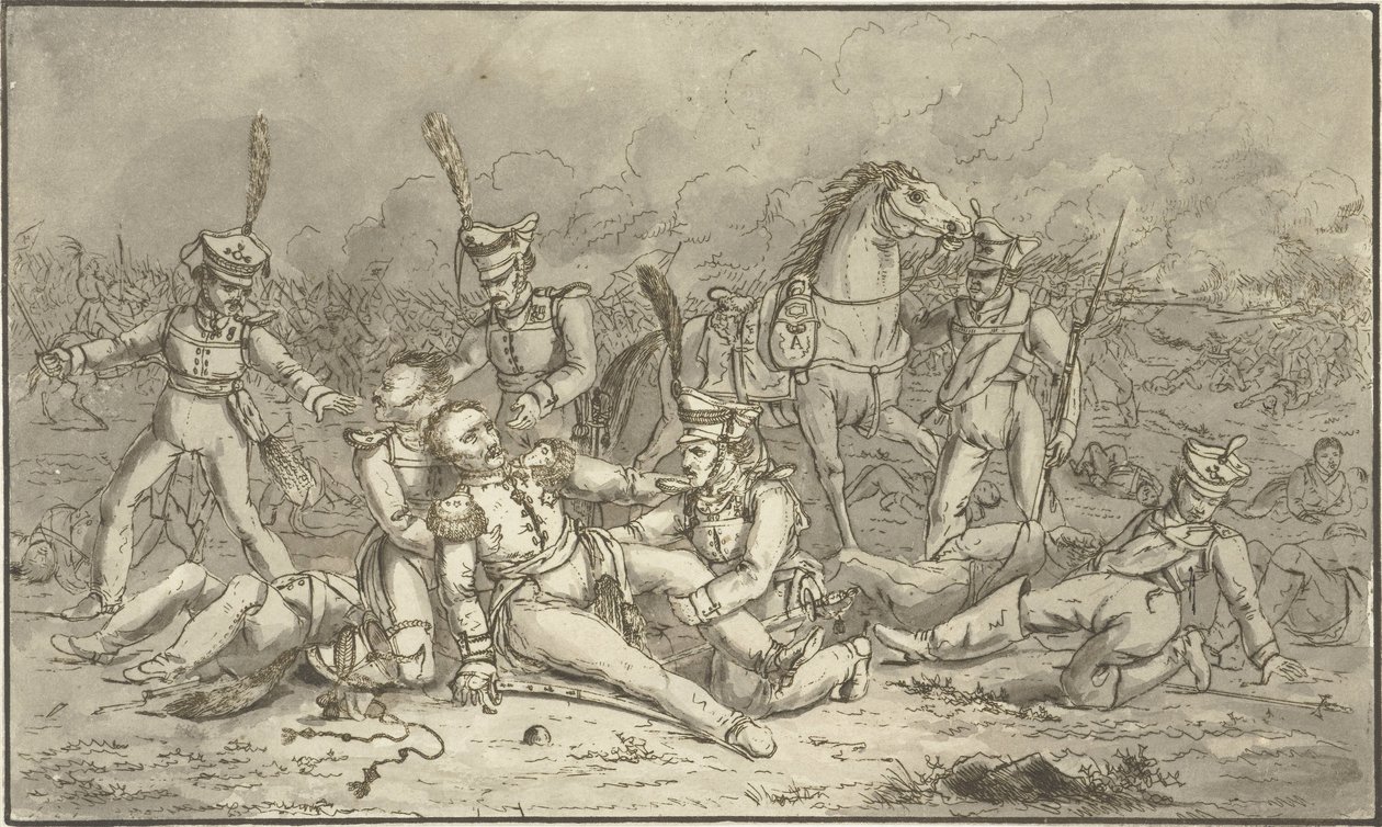 düşmüş general Bir Rus Generalinin Düşüşü by Gerardus Emaus de Micault