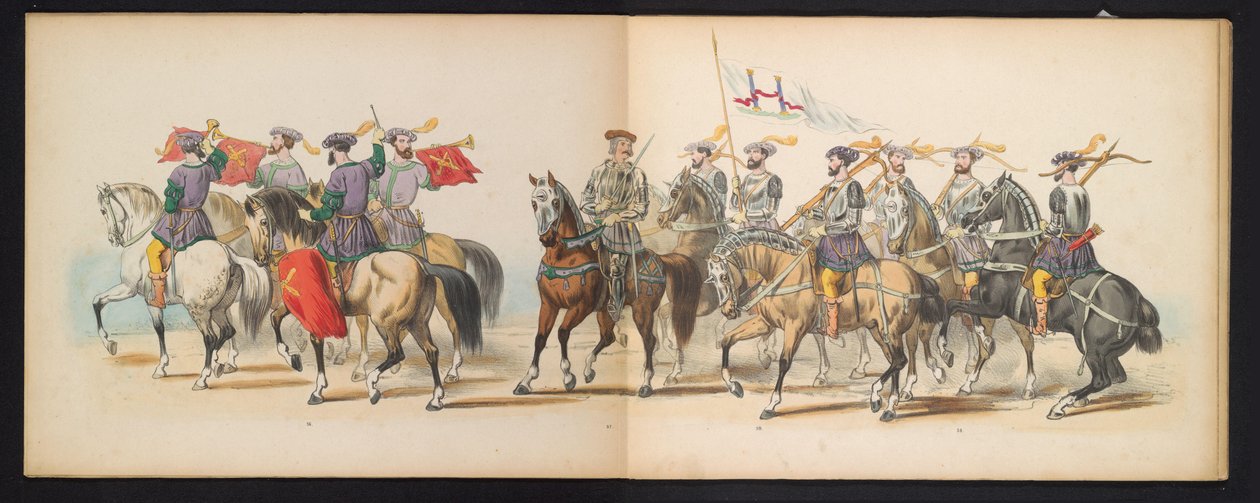 Leiden Öğrencilerinin Maskeli Balosu, 1855 (levha 6) 12 Haziran 1855