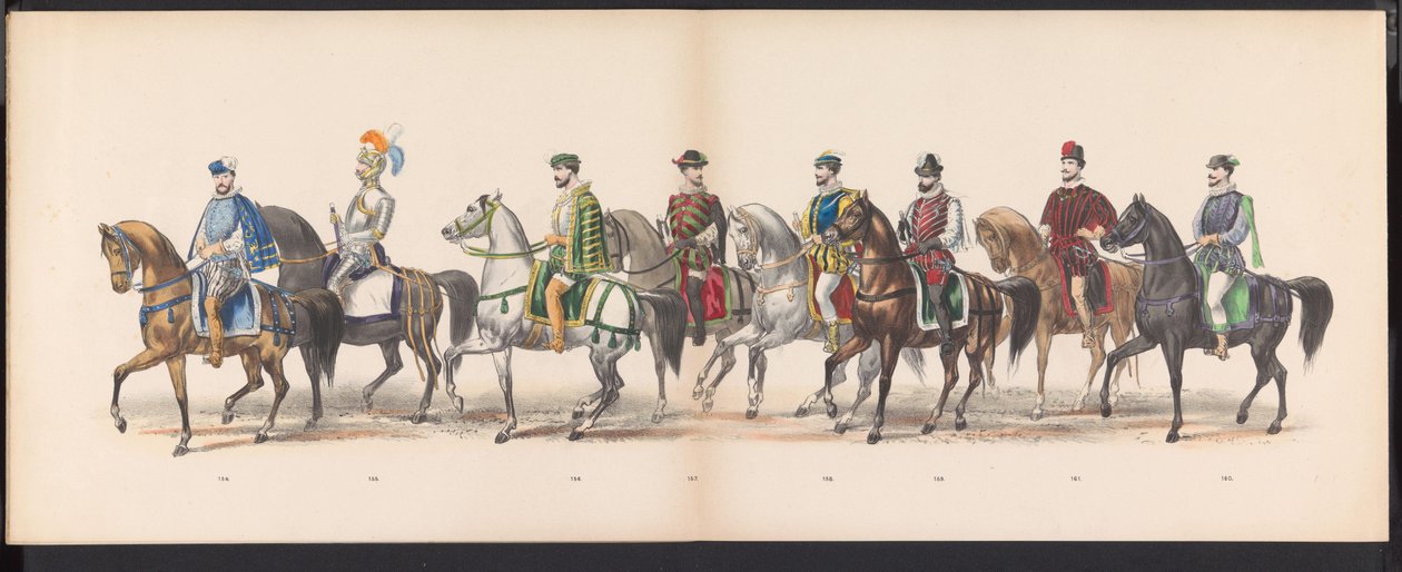 Leiden Öğrencilerinin Maskeli Balosu, 1870 (levha 13) Leiden öğrenci birliği üyeleri tarafından 7 Haziran 1870