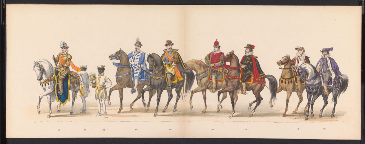 Leiden öğrencilerinin maskeli balosu, 1875 (levha 10) Leiden öğrenci birliğinin üyeleri tarafından 15 Haziran 1875