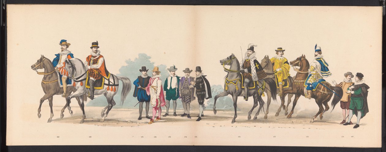 Leiden Öğrencilerinin Maskeli Balosu, 1875 (levha 11) Leiden öğrenci birliğinin üyeleri tarafından 15 Haziran 1875