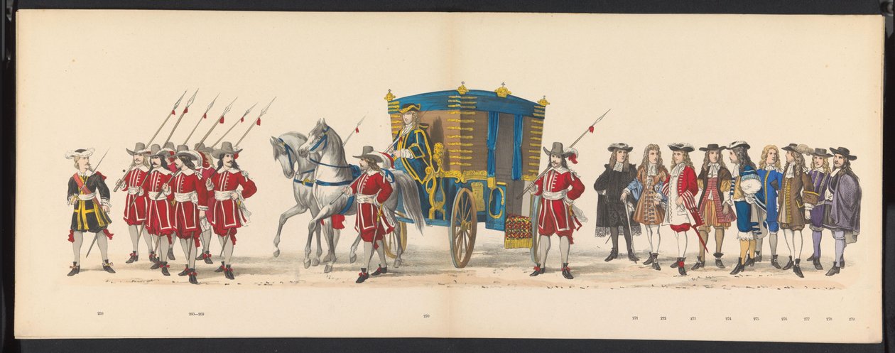 Leiden öğrencilerinin maskeli balosu, 1875 (levha 18) Leiden öğrenci birliğinin üyeleri tarafından 15 Haziran 1875