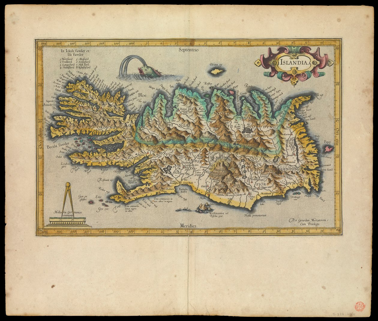  by Gerardus Mercator