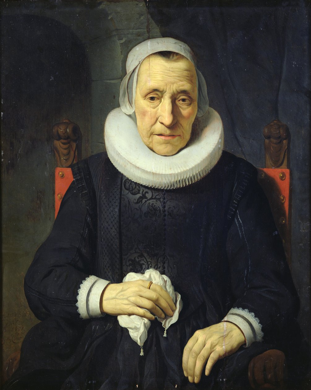 Yaşlı Bir Kadının Portresi, 1651 by Gerbrand van den Eeckhout