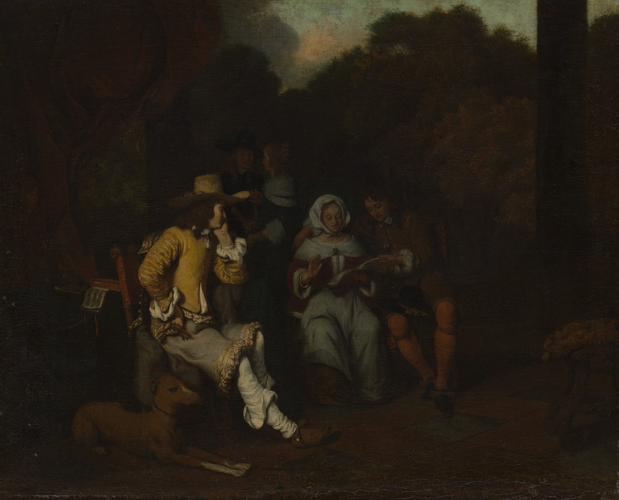Müzikli Bir Parti, 1650