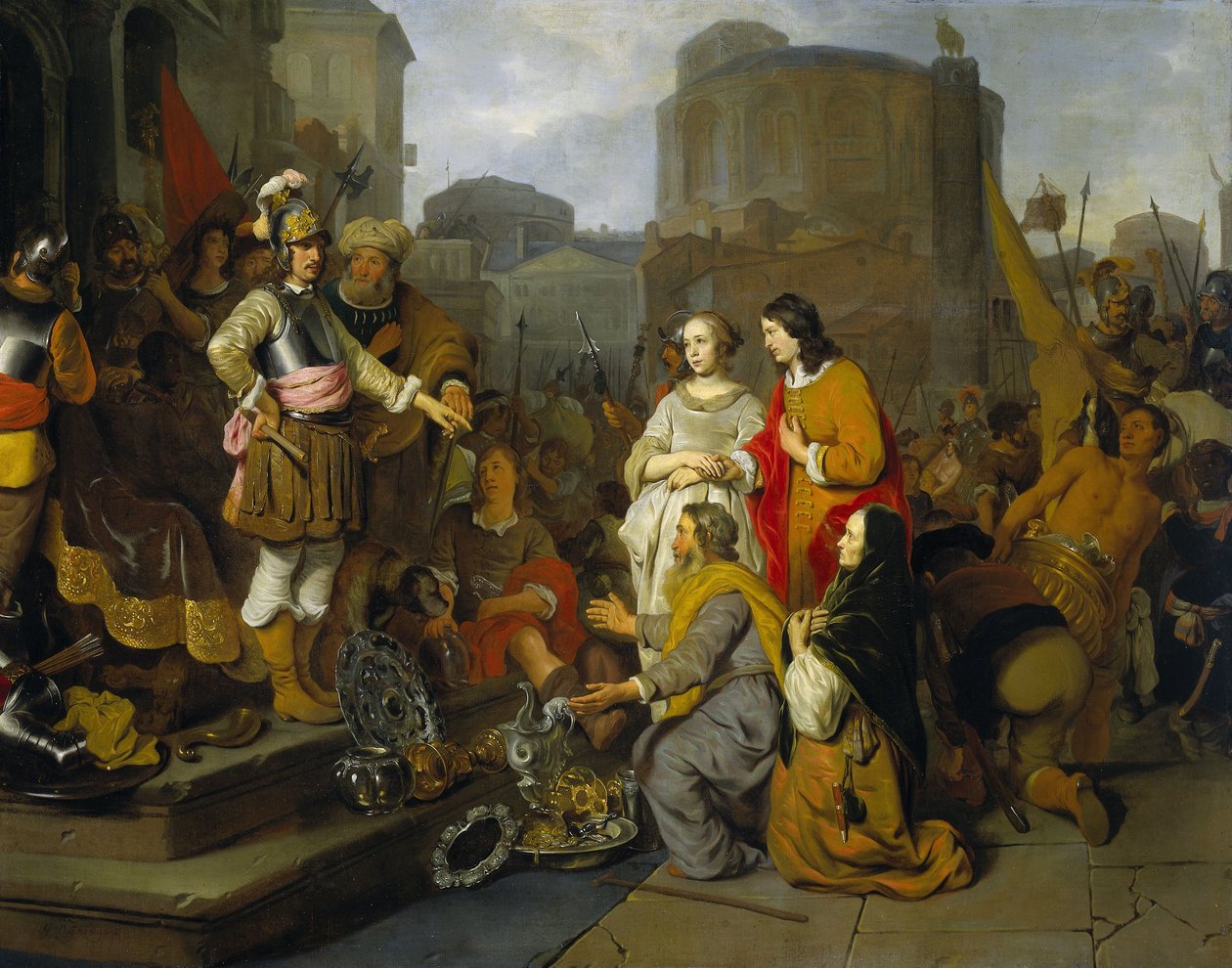 Scipio Kıtası, 1650-55 by Gerbrand van den Eeckhout