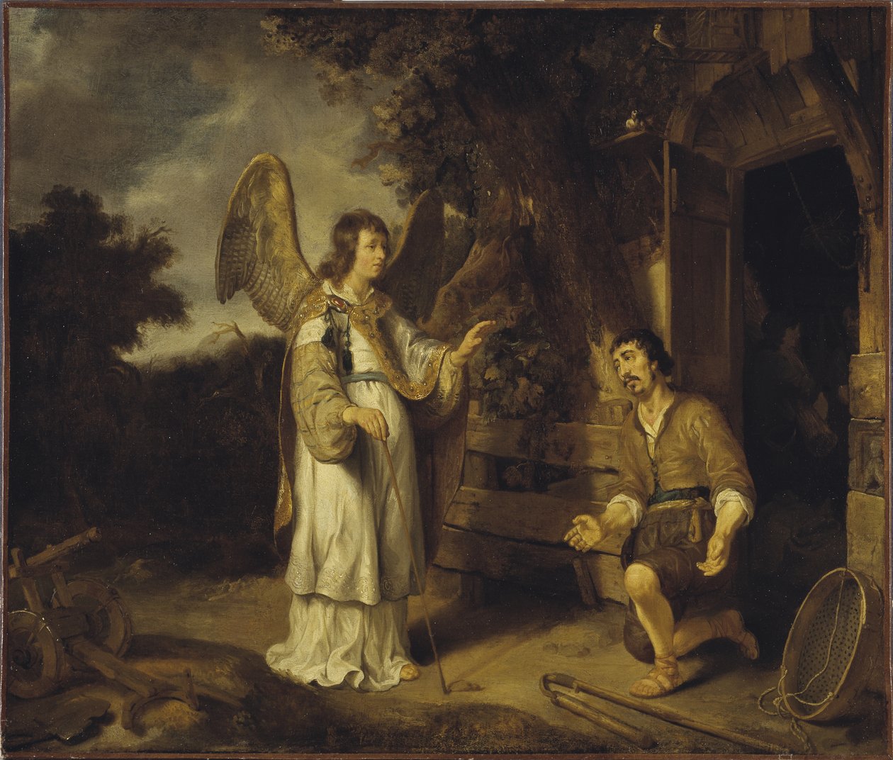 Melek ve Gideon, 1640 by Gerbrand van den Eeckhout