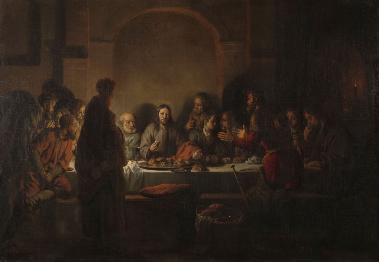 Son Akşam Yemeği, 1664 by Gerbrand van den Eeckhout