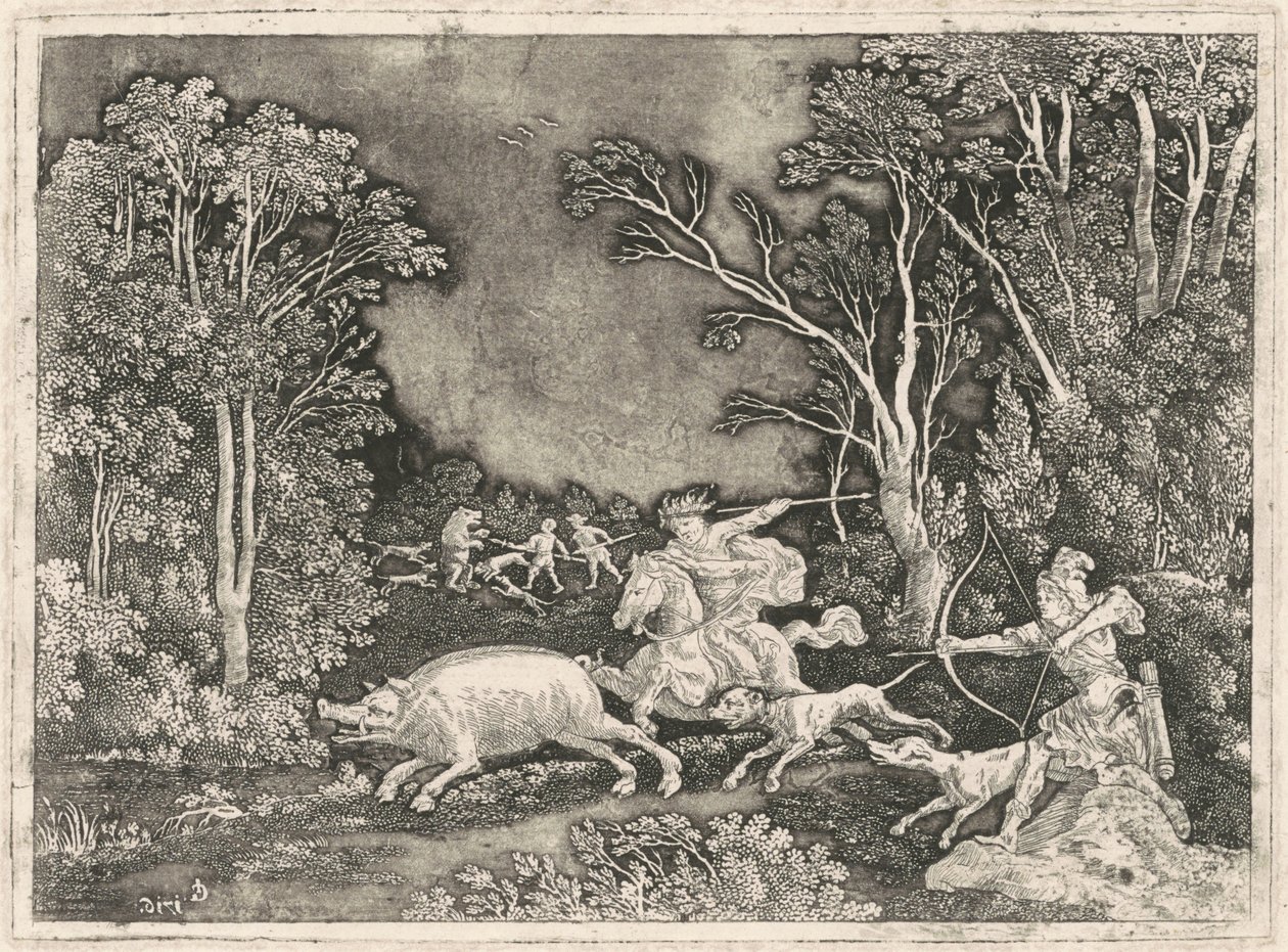 Antika Domuz Avı by Gerhard Janssen