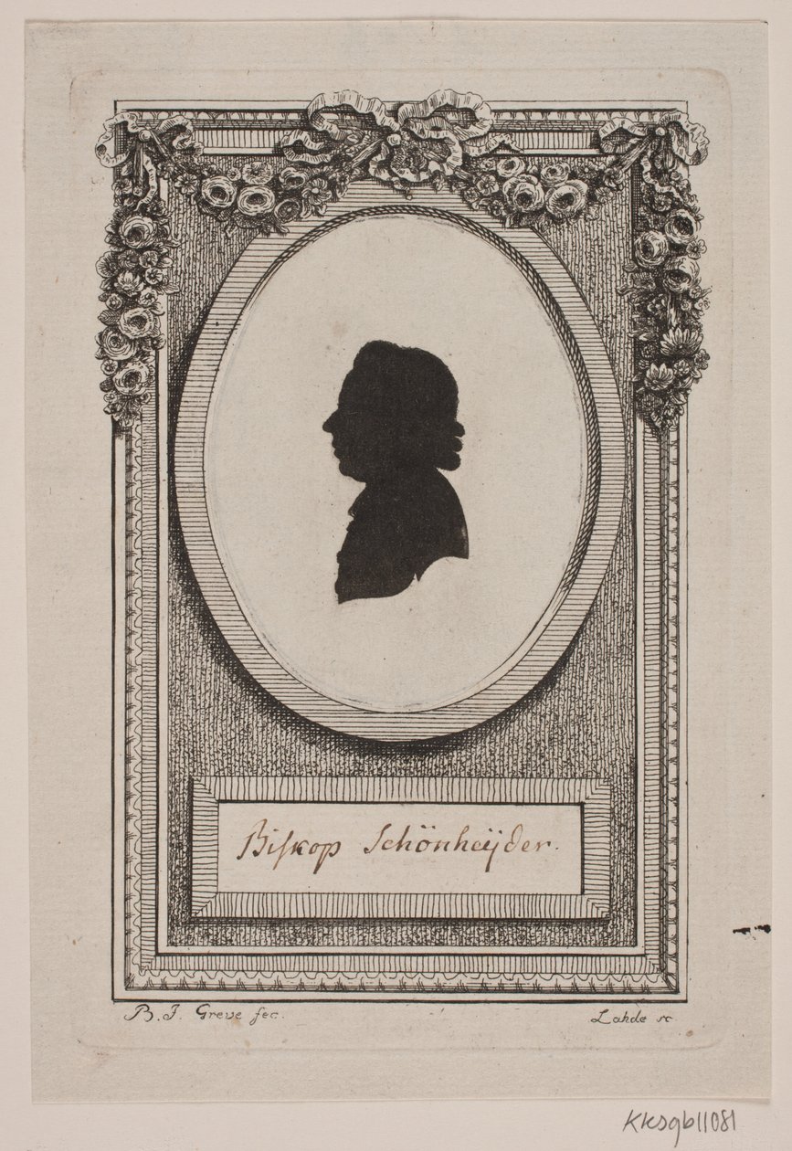 Biskop Schoenheyder by Gerhard Ludvig Lahde