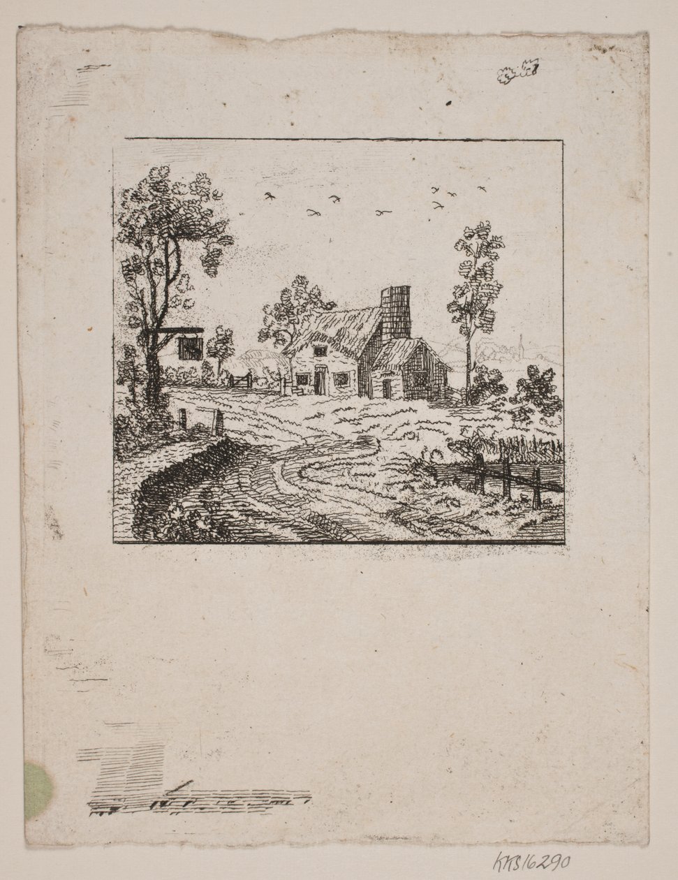Inn ile manzara by Gerhard Ludvig Lahde