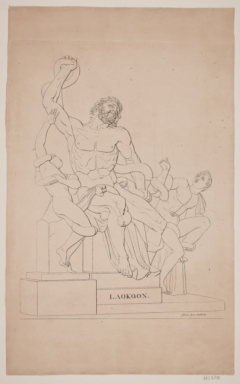Laokoon by Gerhard Ludvig Lahde