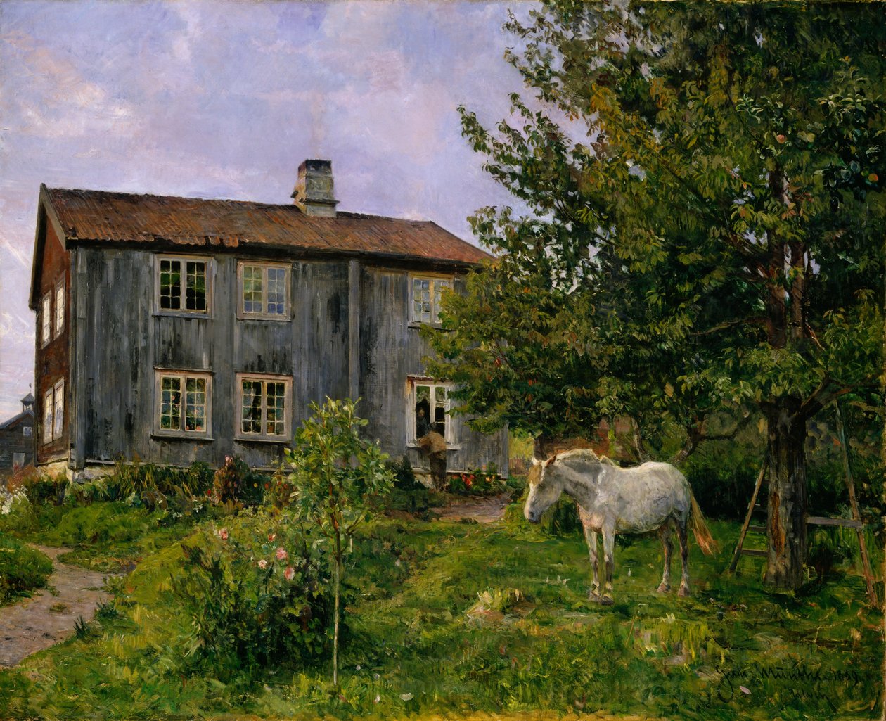 Çiftlikte, Ulvin by Gerhard Munthe