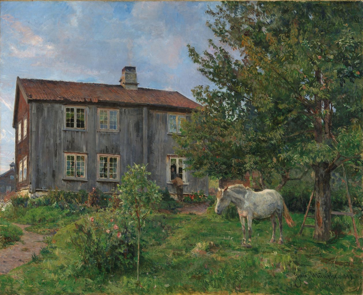 Çiftlikte by Gerhard Peter Frantz Vilhelm Munthe