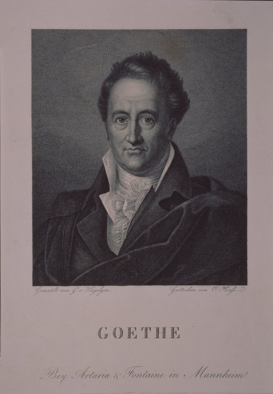Yazar Johann Wolfgang von Goethe