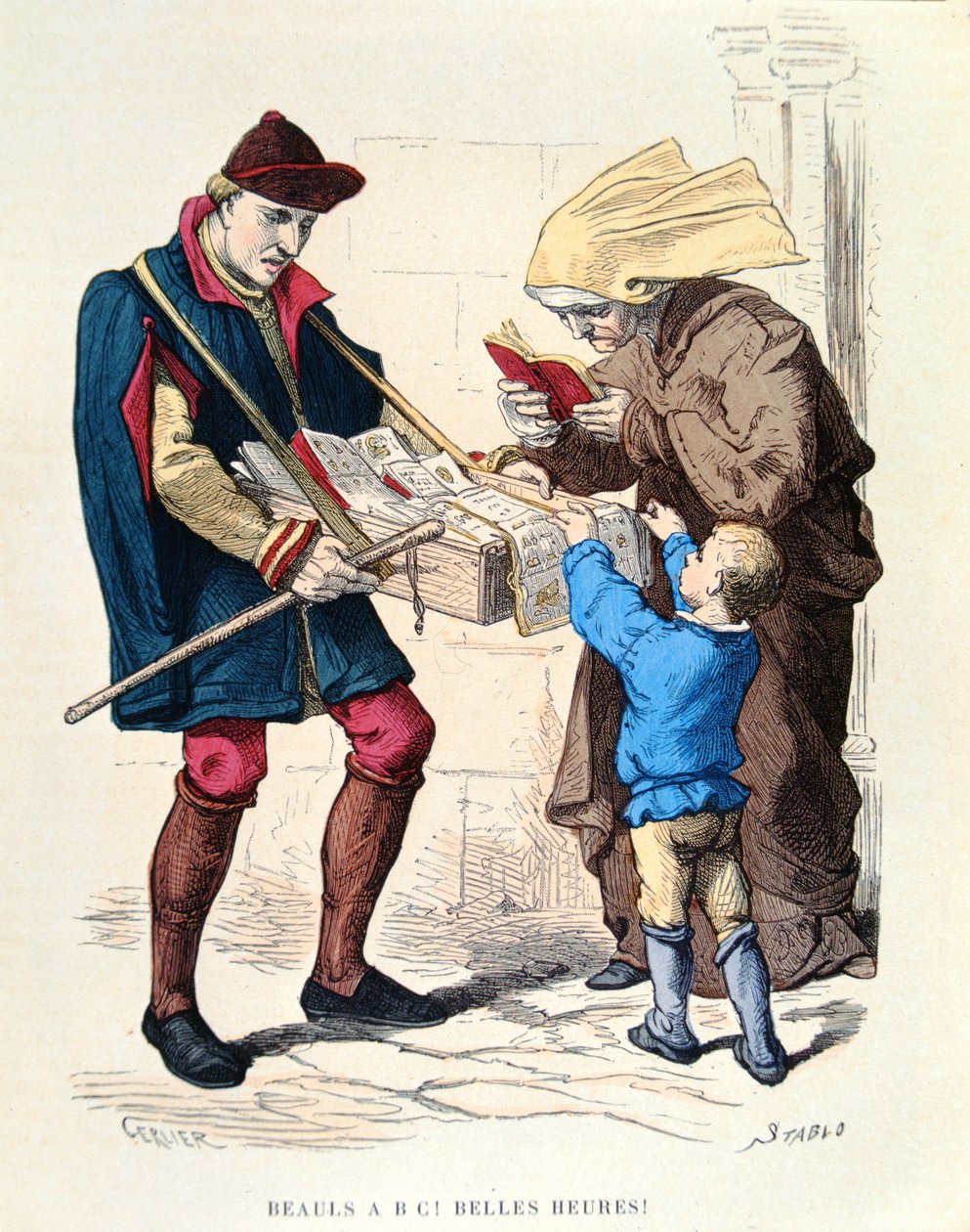 On Beşinci Yüzyılda Kitap Satıcısı, 1887