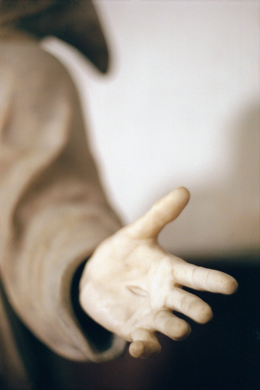 St. Francis stigmata alıyor, c.1580 (mermer) (ayrıca bkz. 248124, 248125 ve 248126) by Germain Pilon
