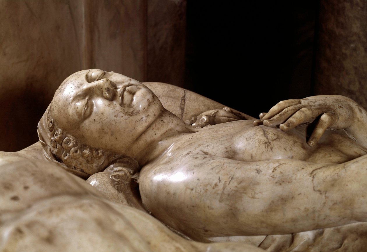 Germain Pilon (1535-1590) tarafından mermerden yapılan II. Henry (1519-1559) ve Catherine de Medicis