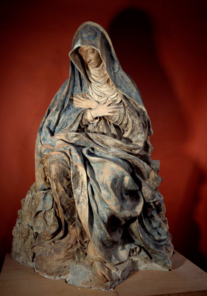Ağrı Bakiresi Heykeli Germain Pilon (1535-1590) 16. yüzyıl Paris, Louvre Müzesi by Germain Pilon