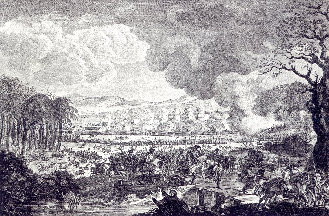 Rossbach Savaşı, 5 Kasım 1757 by German School