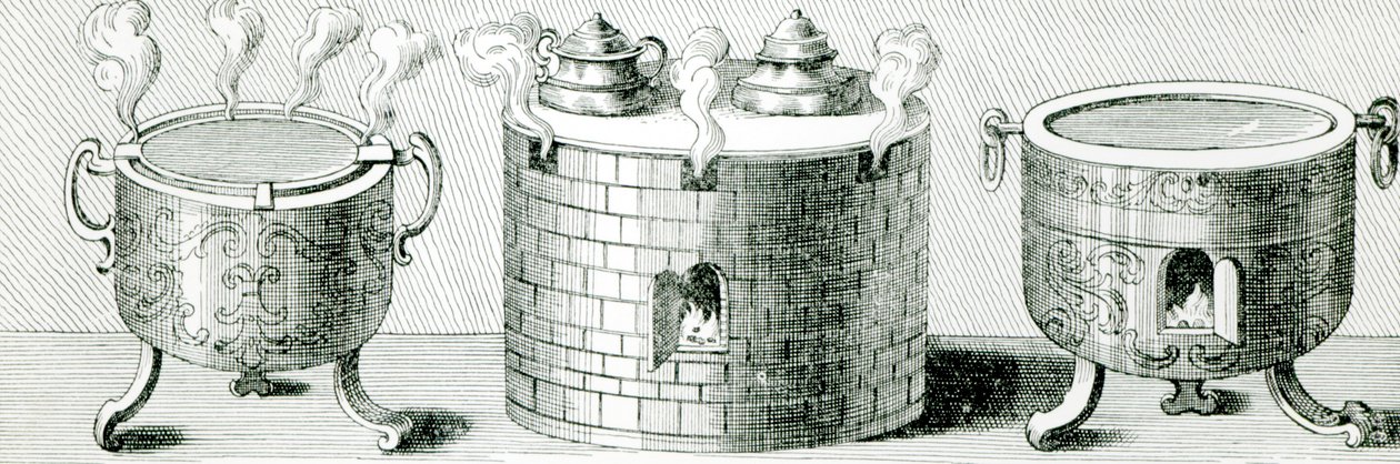 Sebt Günü Suyu ve Yiyecekleri Sıcak Tutma Aletleri, 1748 by German School
