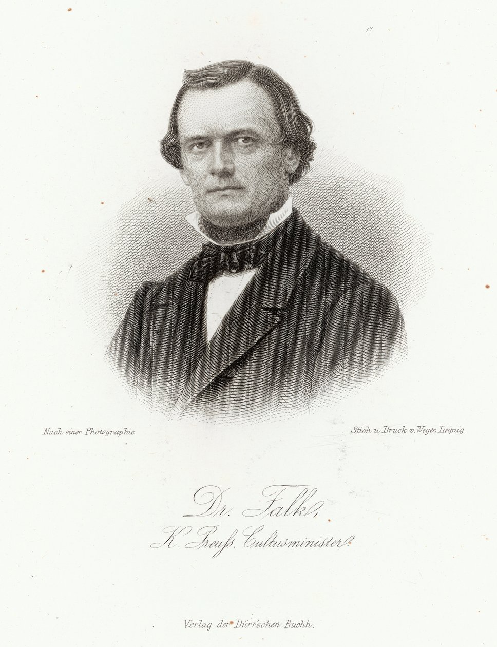 Dr Adalbert Falk (1827-1900), 